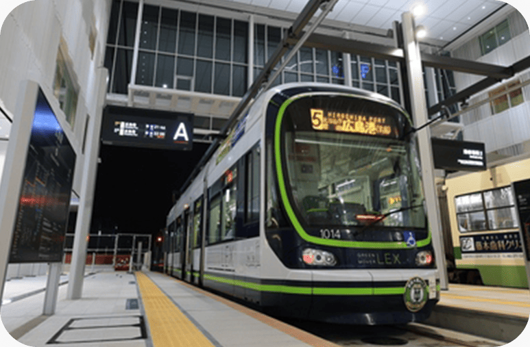 市内電車のイメージ画像